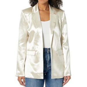Guess Breta Blazer gold champagne suit jacket